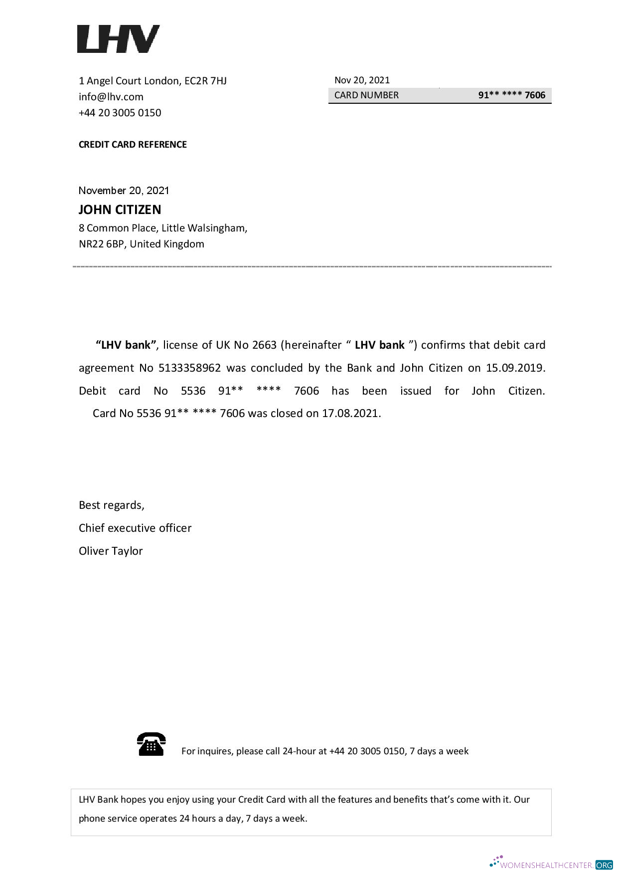 Download United Kingdom LHV closure reference Photoshop template